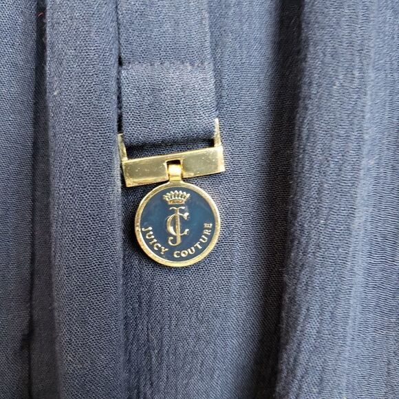 Juicy couture strapless navy maxi dress with sash - Picture 4 of 5